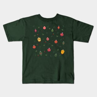 Christmas Ornament Print Kids T-Shirt